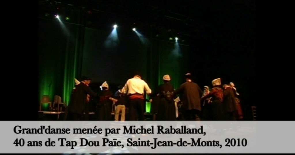 Grand’danse menée par Michel Raballand, Saint-Jean-de-Monts, 2010