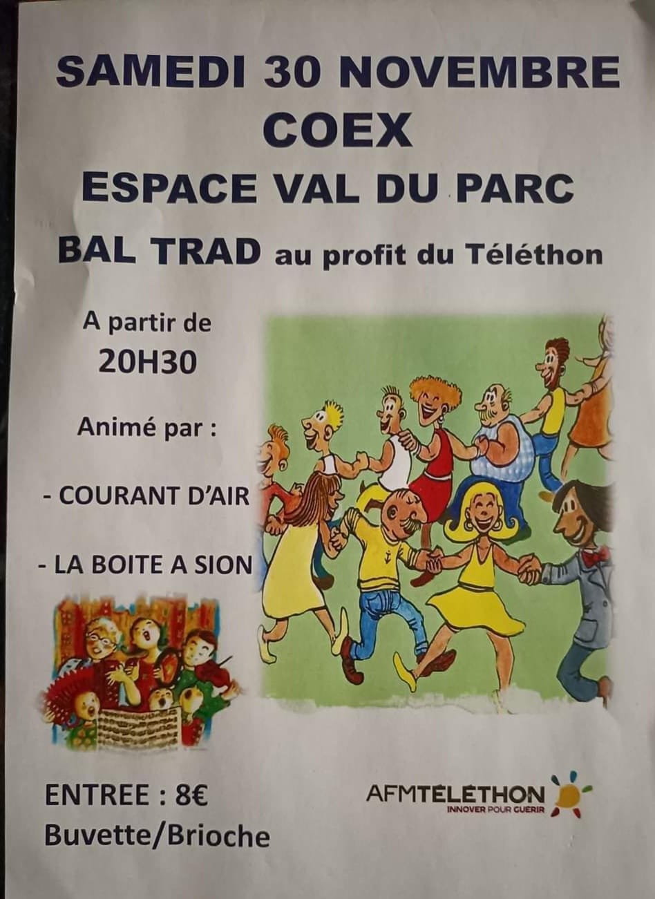 Bal Trad’ du Téléthon 