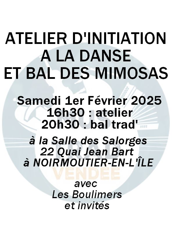 Atelier initiation danses pour débutants + Bal des Mimosas 