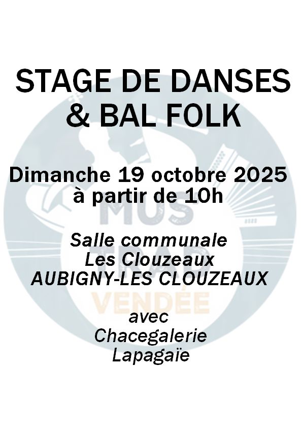 Stage de danses et Bal Folk 