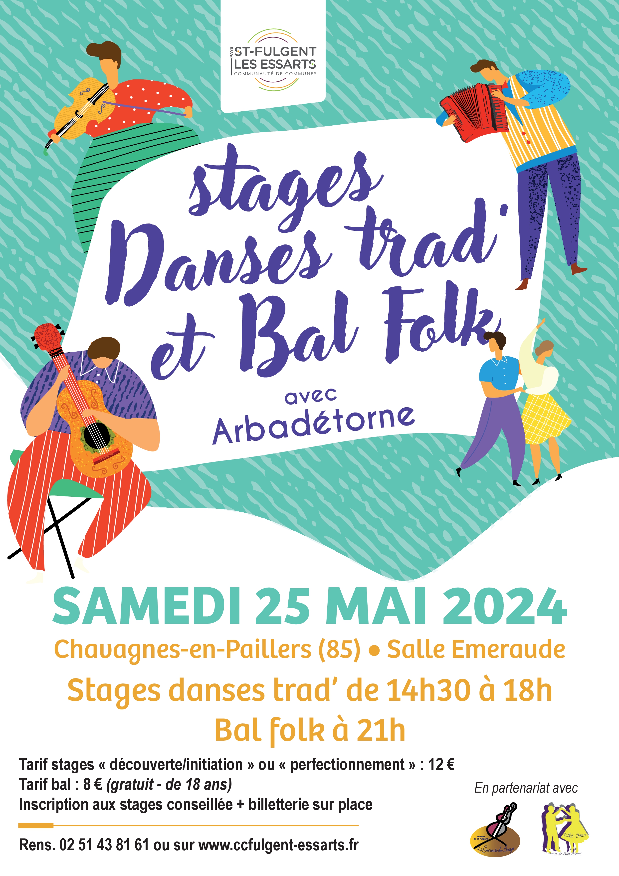 Stages Danses Trad' et Bal Folk 