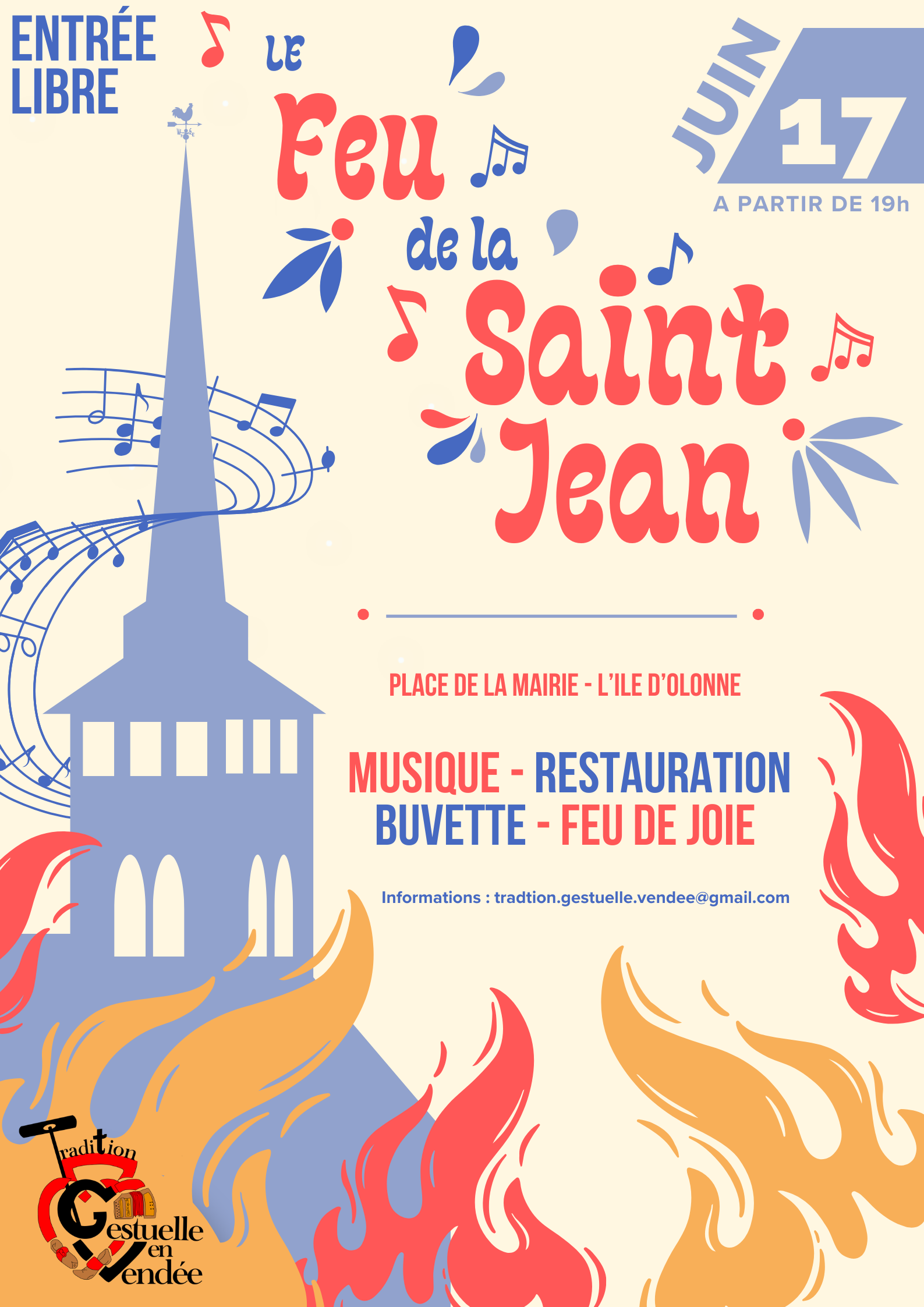 Feu de la St Jean 