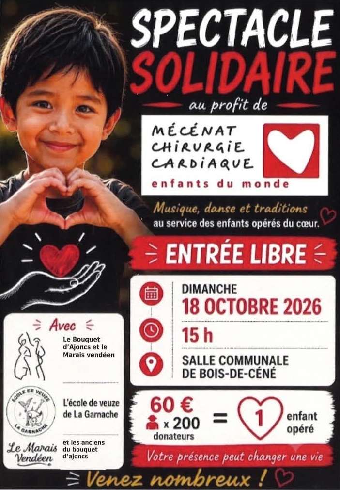 Animations au profit de Mécénat Chirurgie Cardiaque 