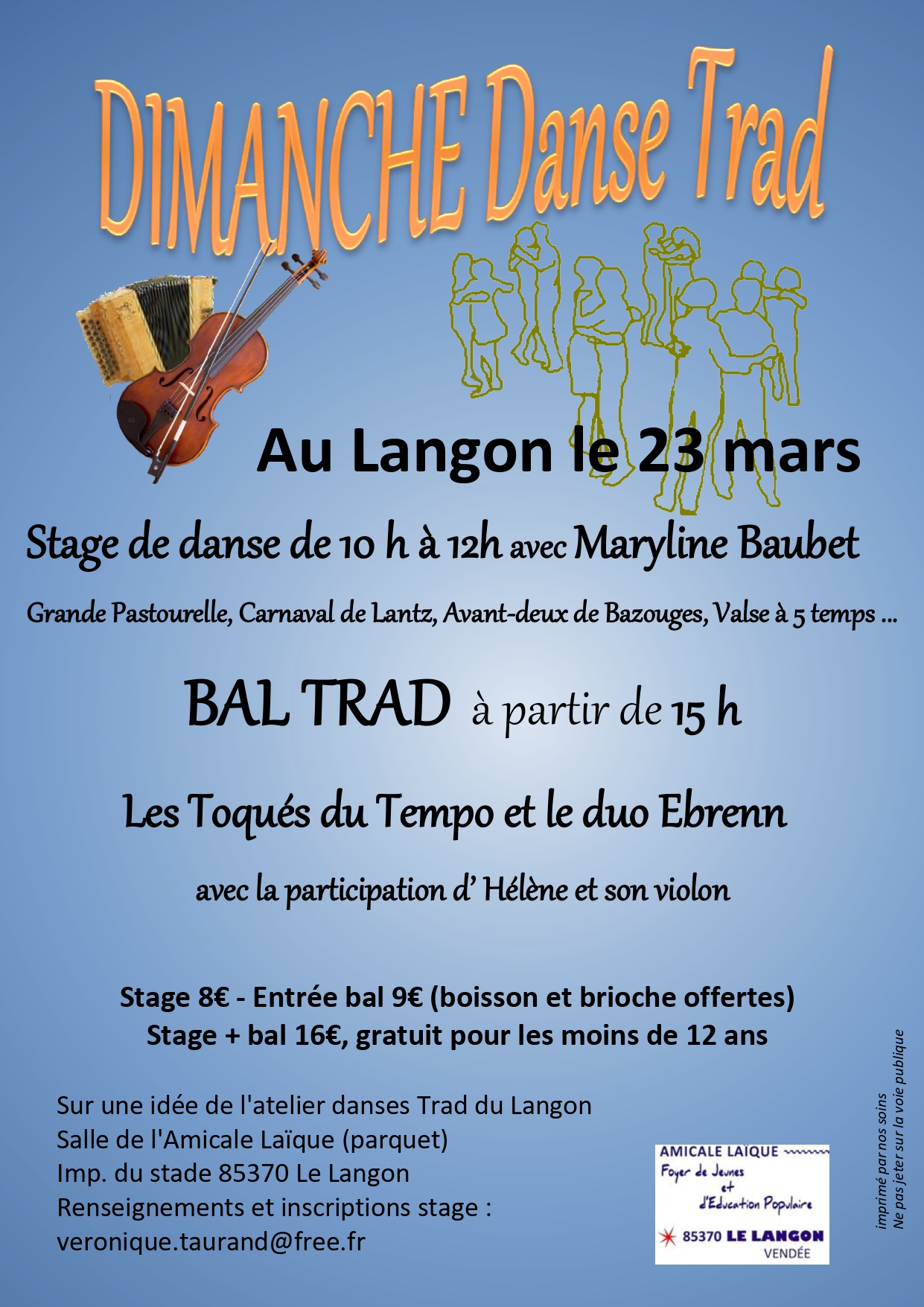 Stage de danses et Bal Trad' 