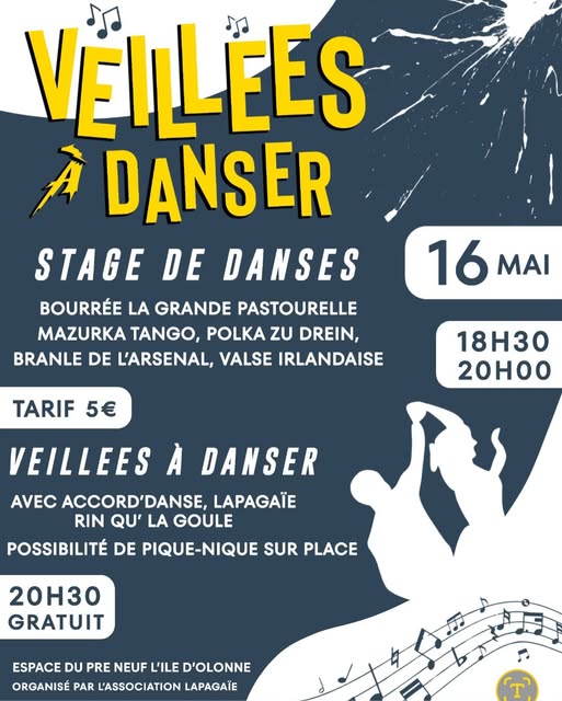 Stage de danses et Veillée à danser 
