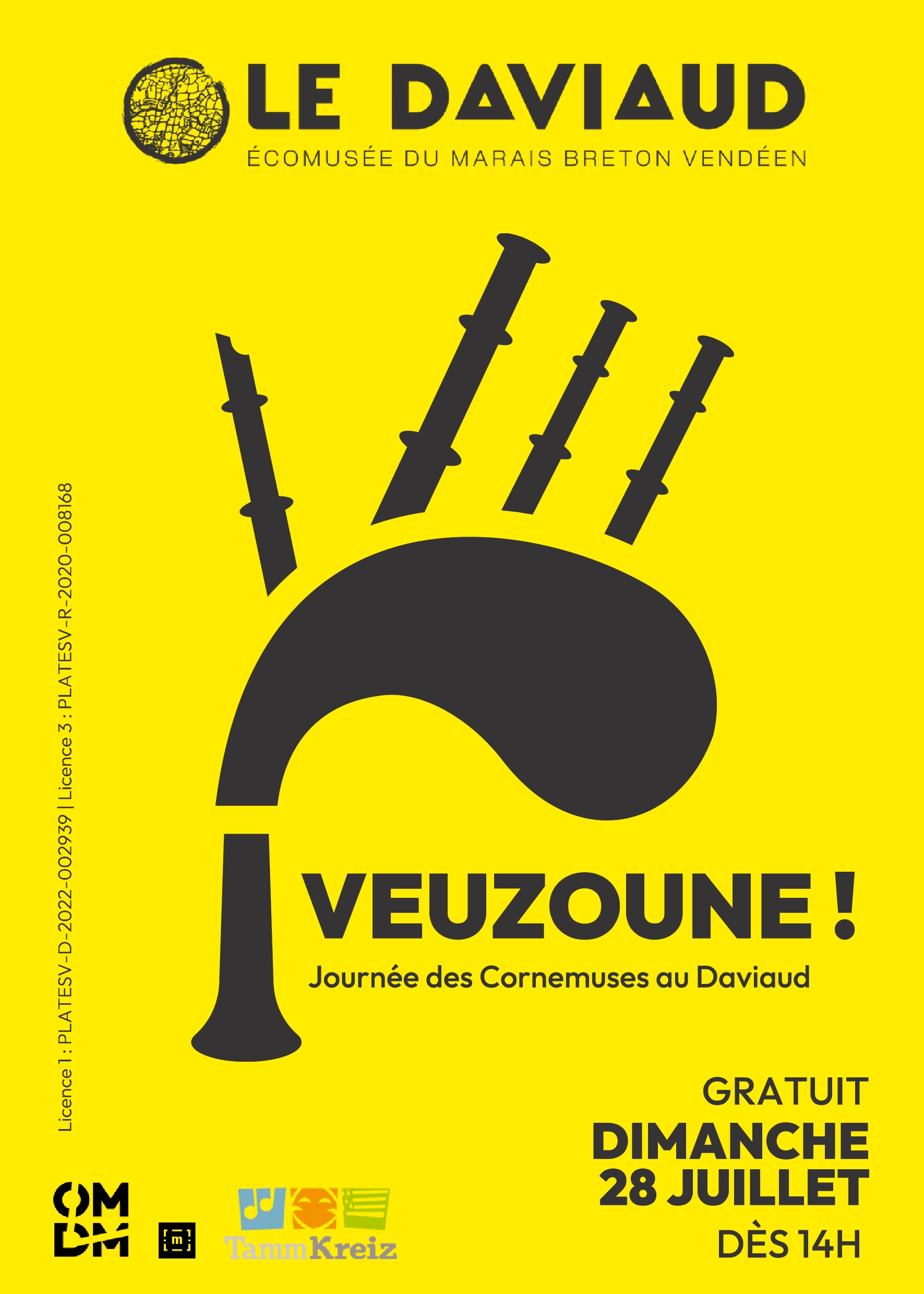 Veuzoune ! Journée des Cornemuses au Daviaud 